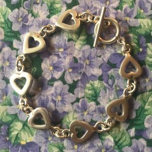 Silver Heart Bracelet